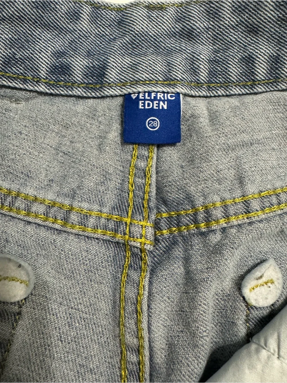 Aelfric Eden Light Blue Relaxed Men's Jeans